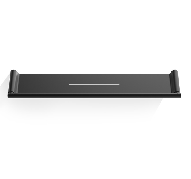 MIKADO MK ABL40 metallist riiul- kroom, harjatud rst, naturaalne messing, kuld, roosa kuld PVD, matt valge, matt must